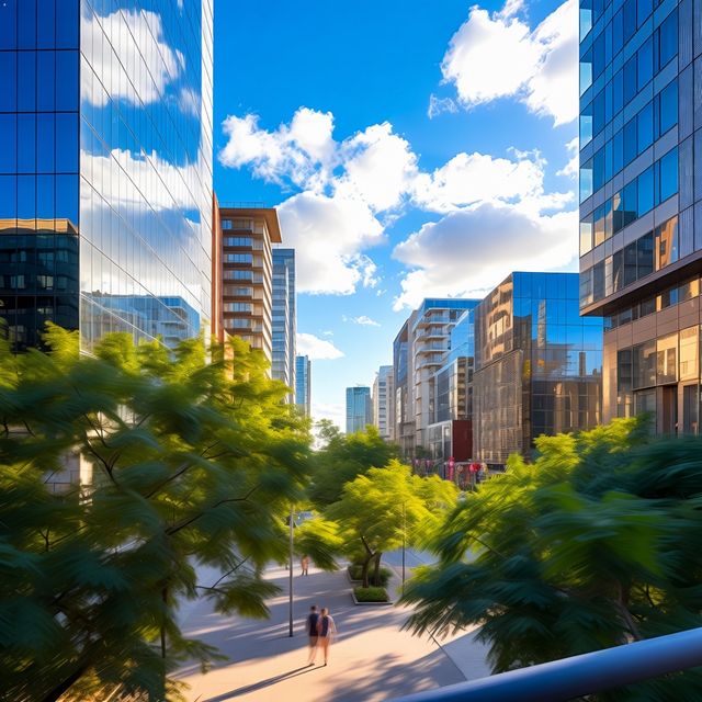 Breezy Summer City