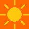 夕日を横目に。