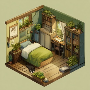 cozy room