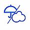 Isolated showers