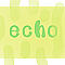 an echo