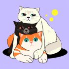お気楽トリオ。
