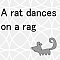 A rat run on rag
