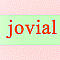 jovial