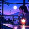 Moonlit Café