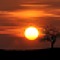 Glow of sunset