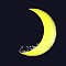 1/2 moon