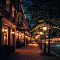 Winter Night Street
