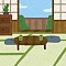 襖を開閉する音