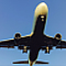 飛行機のエンジン音