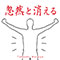 忽然と消える
